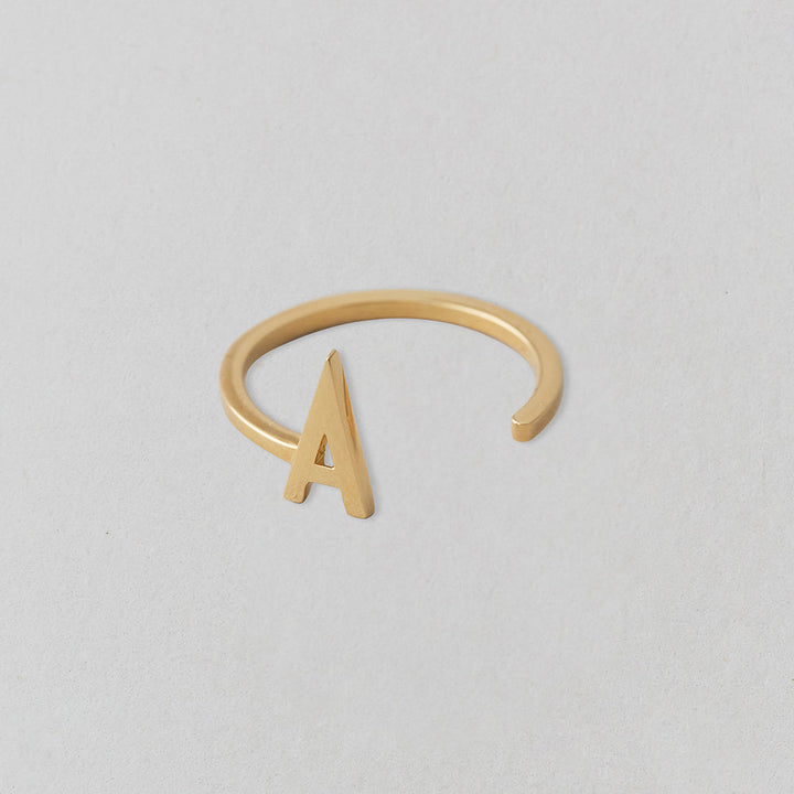 Zlatý prsten Písmeno A-Z - DESIGN LETTERS - Lavly