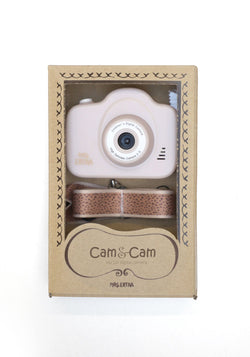 MRS. ERTHA Cam Cam digitális fényképezőgép gyerekeknek - Verzió II Blush Animal Spots