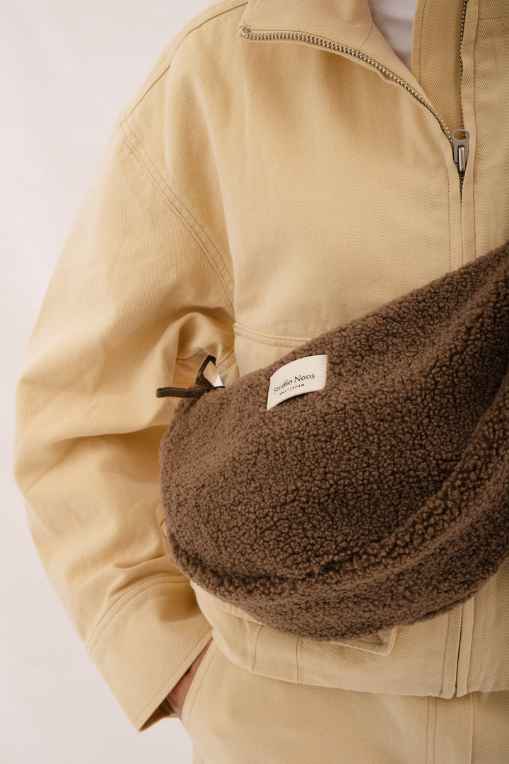 STUDIO NOOS Crossbody övtáska - Teddy Brown