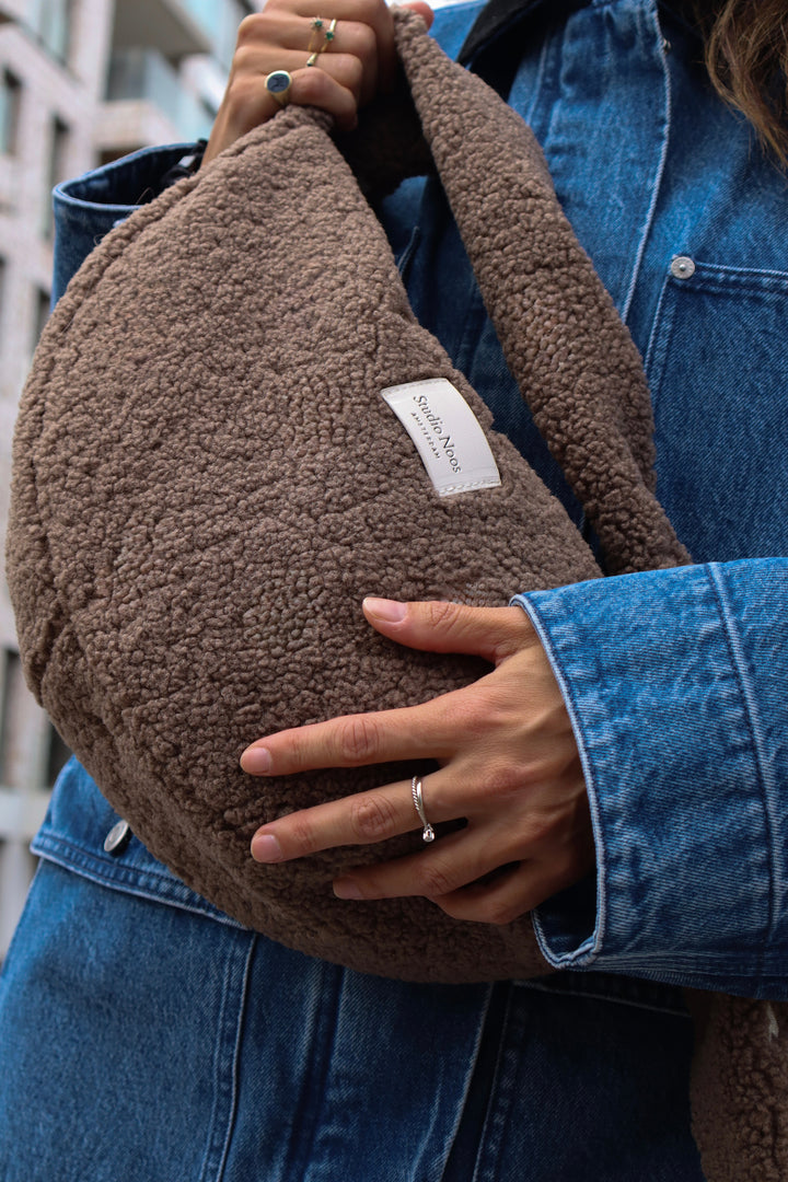 STUDIO NOOS Mini crossbody táska - Teddy Brown