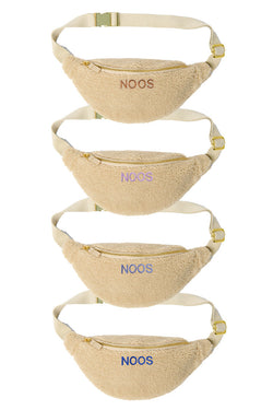 STUDIO NOOS Teddy gyerek crossbody övtáska Ecru - Saját névvel