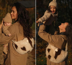 STUDIO NOOS Crossbody övtáska - Holy Cow Faux Fur