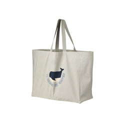 LIEWOOD Tote Bag Maxi táska - Whales / Cloud Blue