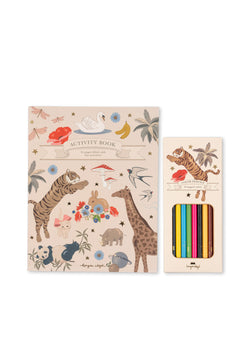 KONGES SLOJD Activity Book ceruzákkal