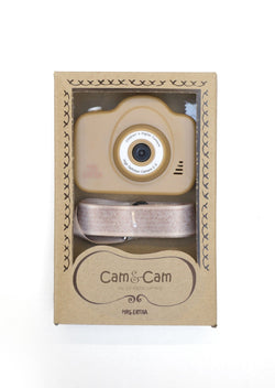 MRS. ERTHA Cam Cam digitális fényképezőgép gyerekeknek - Verzió II Peanut Indy