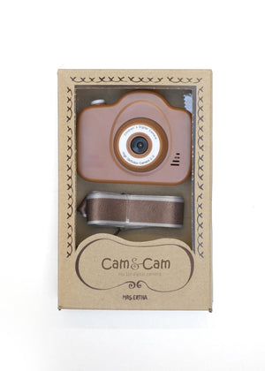 MRS. ERTHA Cam Cam digitális fényképezőgép gyerekeknek - Verzió II Rusted Zebra String