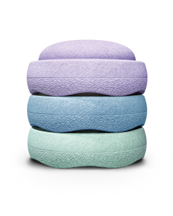 STAPELSTEIN® 3 darab Original Cool Pastel - Egyensúlyozó kövek