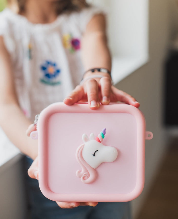 ZOOFAMILY Szilikon táska fényképezőgépre / adó-vevőre - Unicorn