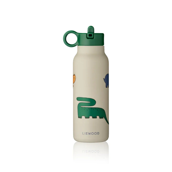 LIEWOOD Falk hőpalack - Dinoszaurusz / Mist - 350 ml