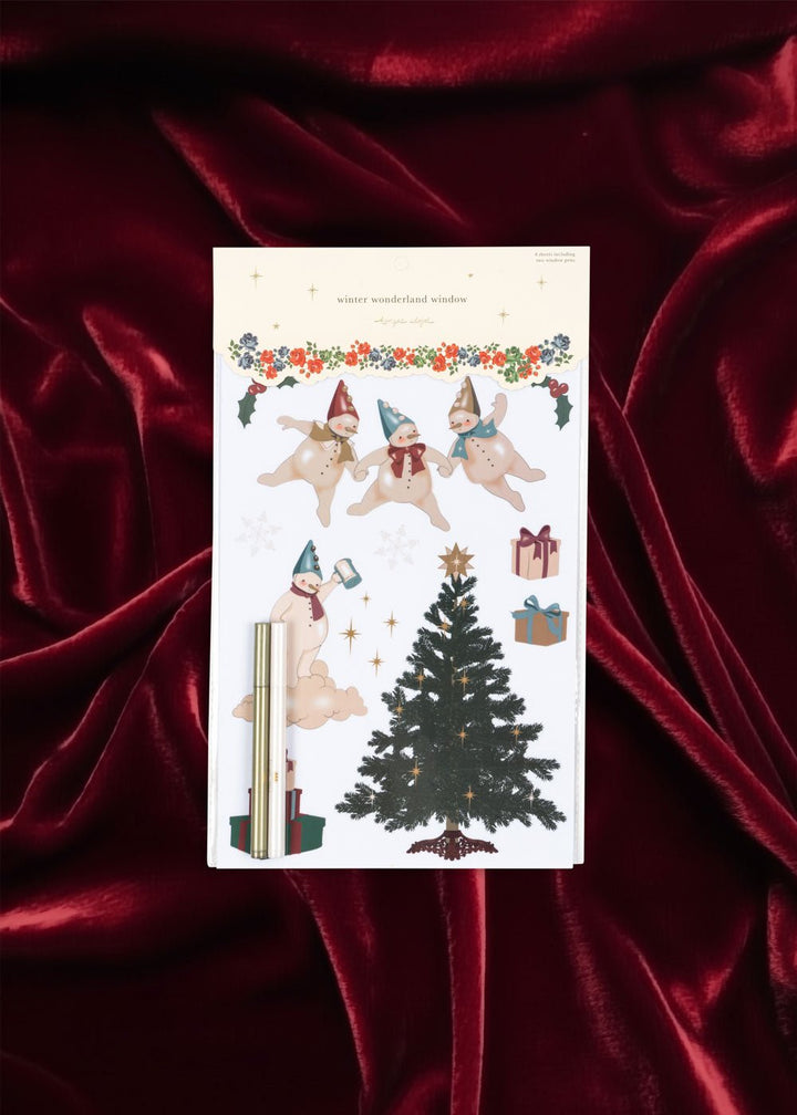 Adventní dekorace do oken KONGES SLOJD Let It Snow | Stylové doplňky pro děti a ženy | Lavly.cz