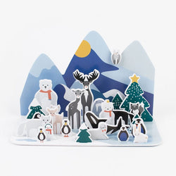 Adventní kalendář My Little Day - Polární zvířátka | Stylové doplňky pro děti a ženy | Lavly.cz