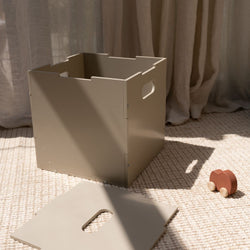 Boxík Nofred Cube Storage Beige | Stylové doplňky pro děti a ženy | Lavly.cz