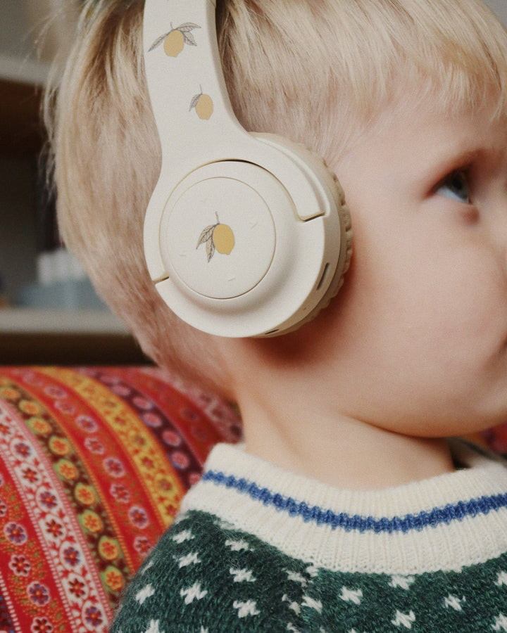 Dětská bezdrátová sluchátka KONGES SLOJD Lemon | Lavly.cz