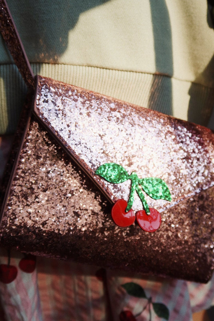 Dětská kabelka KONGES SLOJD Love Letter Pink Glitter | Stylové doplňky pro děti a ženy | Lavly.cz