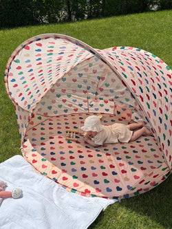 KONGES SLOJD Nagy strandsátor UV50+ - Bon Coeur Coloré