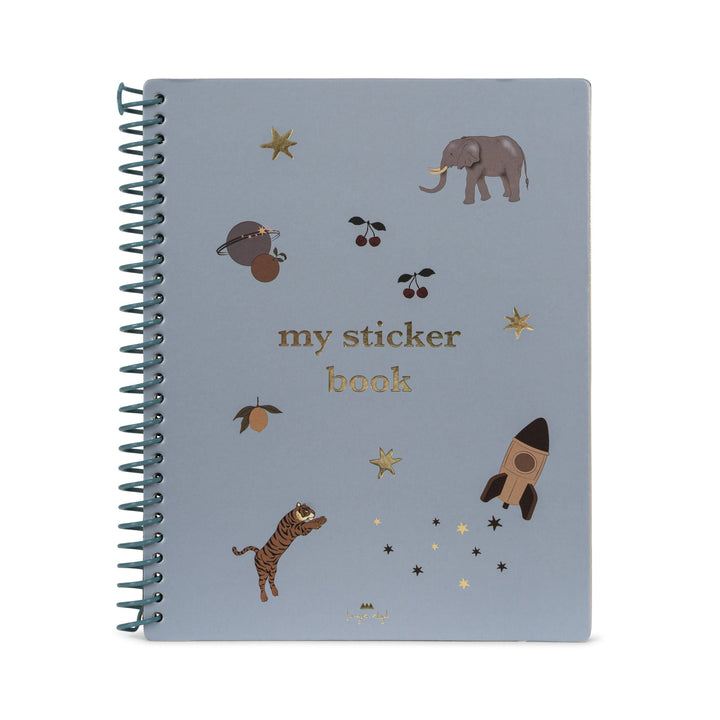Knížka se samolepkami My Sticker Book KONGES SLOJD Green | Stylové doplňky pro děti a ženy | Lavly.cz