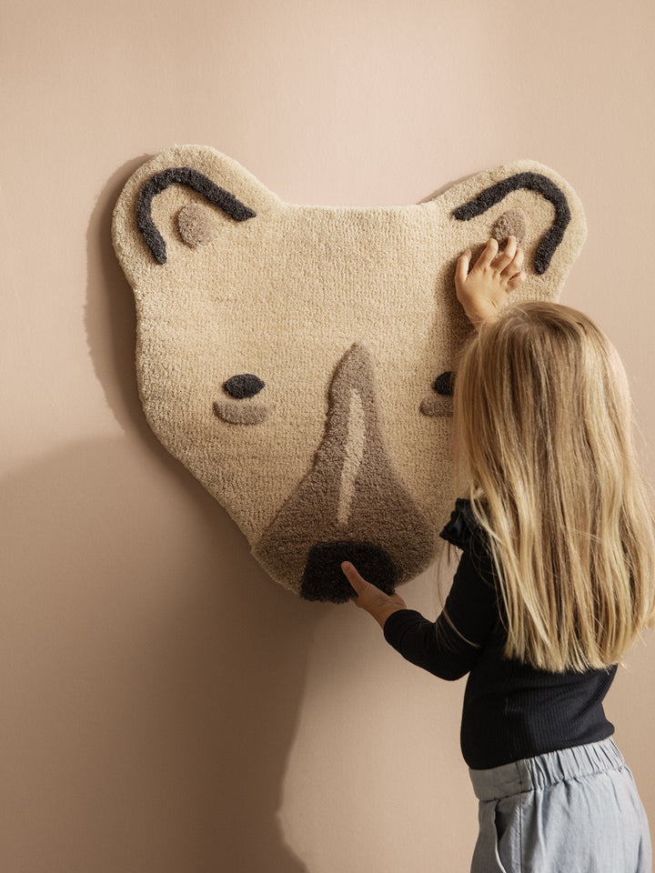 Koberec / tapisérie FERM LIVING Polar Bear | Stylové doplňky pro děti a ženy | Lavly.cz