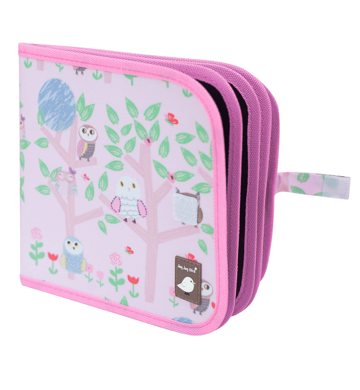 Kreslicí knížka s křídami JAQ JAQ BIRD Sovičky | Stylové doplňky pro děti a ženy | Lavly.cz