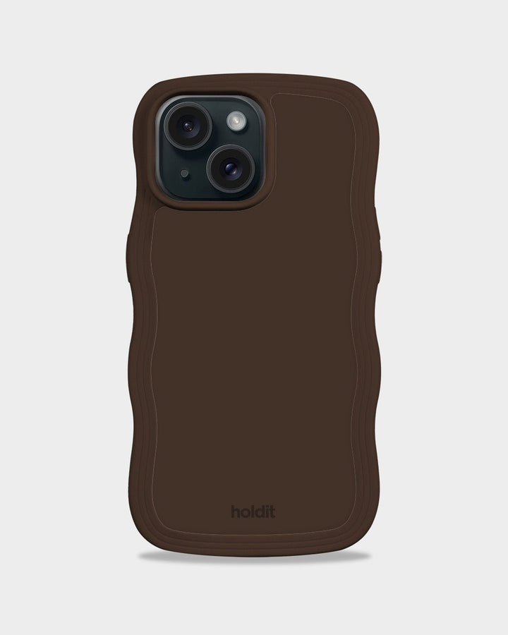 Kryt na iPhone HOLDIT Wavy Chocolate | Lavly.cz