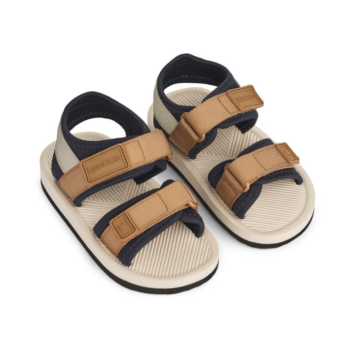 Lehké sportovní sandály LIEWOOD Monty Golden Caramel Mix | Stylové doplňky pro děti a ženy | Lavly.cz