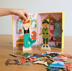 Magnetické převlékací panenky PETIT COLLAGE - Pohádkové postavy | Stylové doplňky pro děti a ženy | Lavly.cz