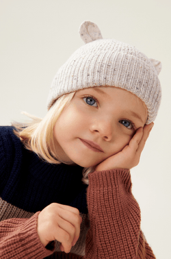 Merino čepice LIEWOOD Miller Nebs Multi / Sandy | Stylové doplňky pro děti a ženy | Lavly.cz