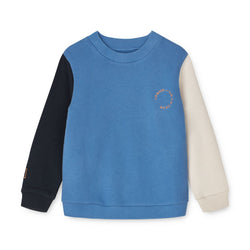 Mikina LIEWOOD Thora Colourblock Midnight Navy Mix | Stylové doplňky pro děti a ženy | Lavly.cz