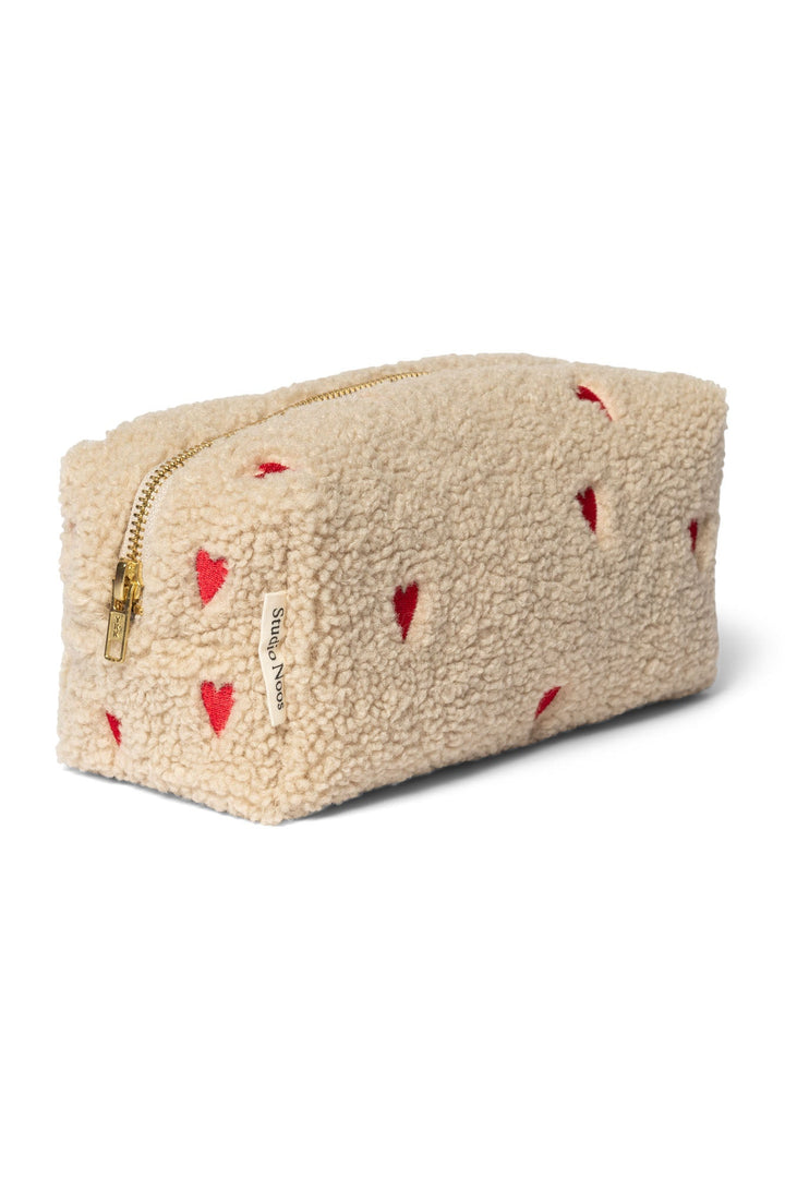 Multifunkční taška STUDIO NOOS Pouch Ecru Teddy Hearts | Stylové doplňky pro děti a ženy | Lavly.cz