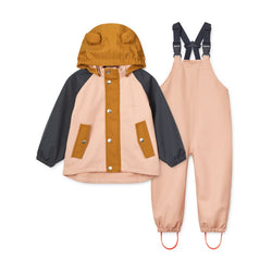 Nepromokavá souprava LIEWOOD Dakota Softshell Tuscany Rose Mix | Stylové doplňky pro děti a ženy | Lavly.cz