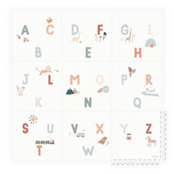 Oboustranná puzzle podložka PLAY&GO Abeceda / Terazzo | Stylové doplňky pro děti a ženy | Lavly.cz