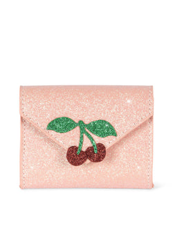 KONGES SLOJD Gyermek pénztárca - Love Letter Pink Glitter