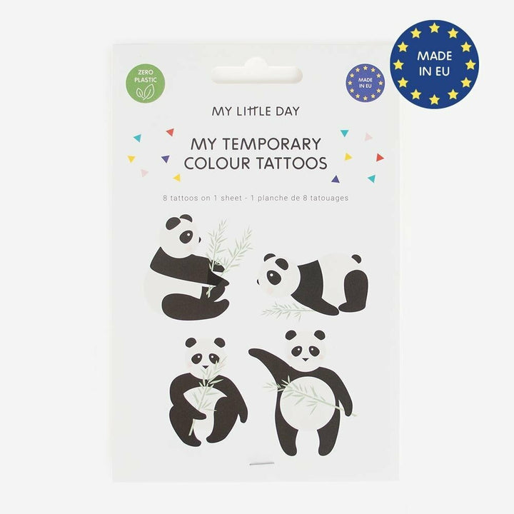 MY LITTLE DAY Tetoválás - Panda