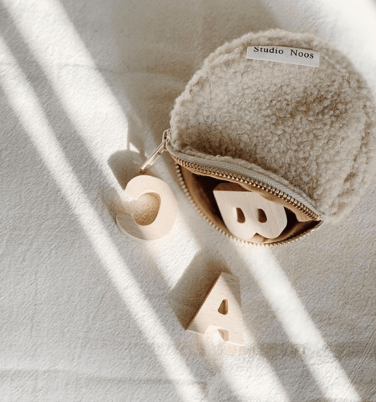 Peněženka STUDIO NOOS Teddy Ecru | Stylové doplňky pro děti a ženy | Lavly.cz