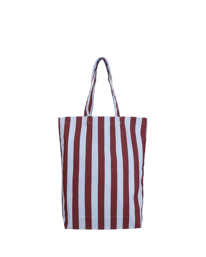 Plátěná taška TINNE+MIA Stripes Sky + Fig | Lavly.cz