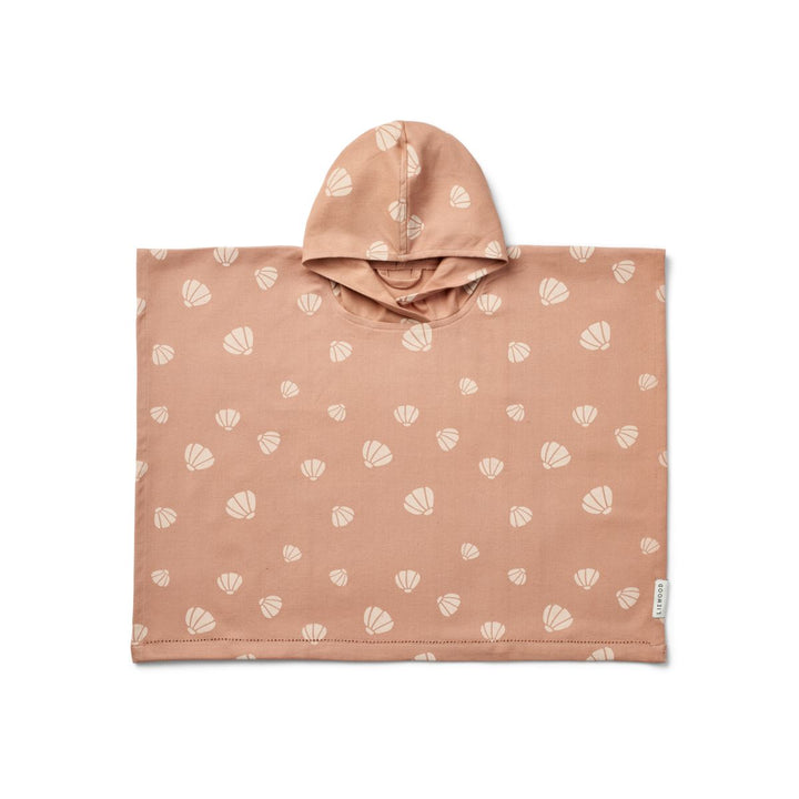 Plážové pončo LIEWOOD Roomie Sea Shell / Pale Tuscany | Stylové doplňky pro děti a ženy | Lavly.cz