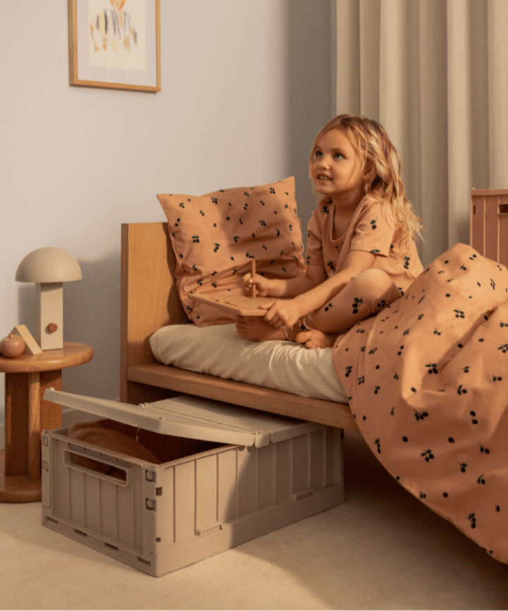 Pojízdný úložný box pod postel LIEWOOD Weston s víkem Sandy | Stylové doplňky pro děti a ženy | Lavly.cz