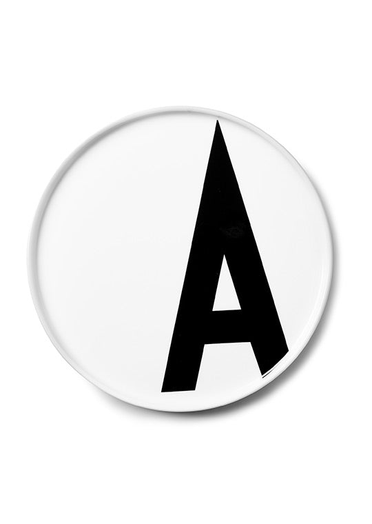 Porcelánový personalizovaný talíř A - Z DESIGN LETTERS | Stylové doplňky pro děti a ženy | Lavly.cz