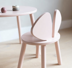 Sada židle a stolu Nofred Mouse Bříza Rosa | Stylové doplňky pro děti a ženy | Lavly.cz