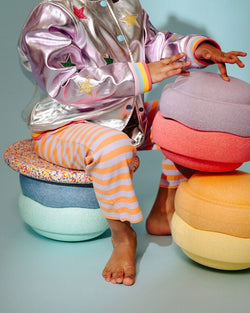 STAPELSTEIN® 6+1 ks Original Rainbow Set Pastel Balanční kameny a deska | Stylové doplňky pro děti a ženy | Lavly.cz