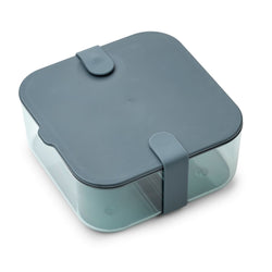 Svačinový box LIEWOOD Carin Malý Whale blue / Sea blue | Stylové doplňky pro děti a ženy | Lavly.cz