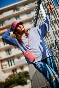 Taštička na mobil HINDBAG Bill Blush | Stylové doplňky pro děti a ženy | Lavly.cz