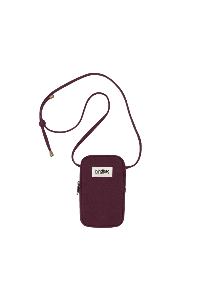 Taštička na mobil HINDBAG Bill Plum | Stylové doplňky pro děti a ženy | Lavly.cz