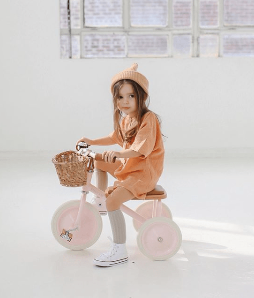 Tříkolka BANWOOD Pink | Stylové doplňky pro děti a ženy | Lavly.cz