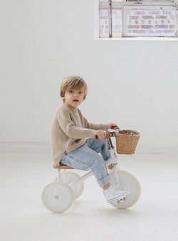 Tříkolka BANWOOD White | Stylové doplňky pro děti a ženy | Lavly.cz