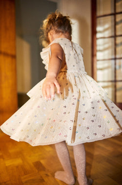 Tylové šaty KONGES SLOJD Fairy Dress Fairy Cherry | Stylové doplňky pro děti a ženy | Lavly.cz