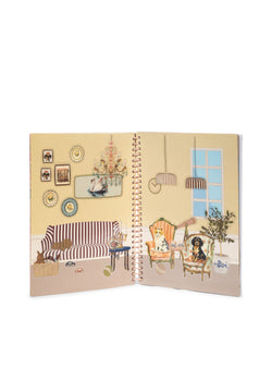 KONGES SLOJD My Sticker Book matricás könyv - Dusty Pink