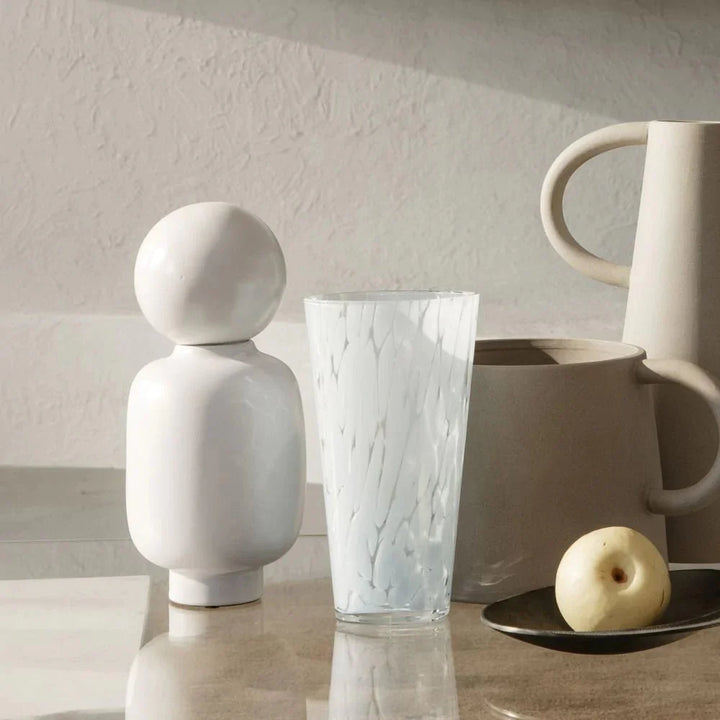 Váza FERM LIVING Casca Vase Milk | Stylové doplňky pro děti a ženy | Lavly.cz