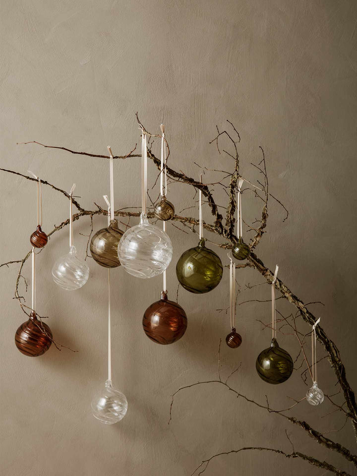 FERM LIVING Karácsonyi díszek -Twirl Ornaments 