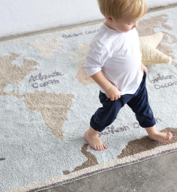 Dětský koberec LORENA CANALS Mapa světa - Lavly